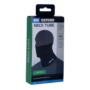 Oxford Neck Tube Cotton Black, Motoee.com