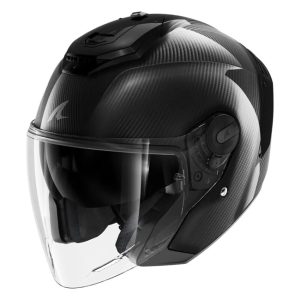 Shark RS Jet Carbon Blank Helmet Gloss Black