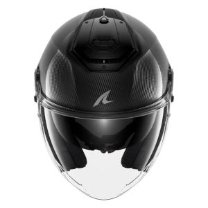 Shark RS Jet Carbon Blank Helmet Gloss Black, Motoee.com