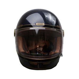 By City Roadster III Helmet Carbon Golden Blue, Motoee.com