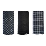 Oxford Comfy Black & White Tartan 3-Pack