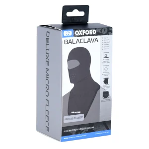 Oxford Deluxe Balaclava Micro Fleece Black, Motoee.com