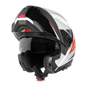 Schuberth C5 Eclipse Helmet Red, Motoee.com