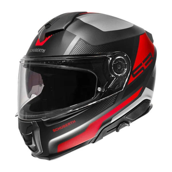 Schuberth S3 Daytona kiiver antratsiit/punane