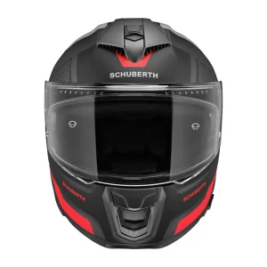 Schuberth S3 Daytona Helmet Anthracite/Red, Motoee.com