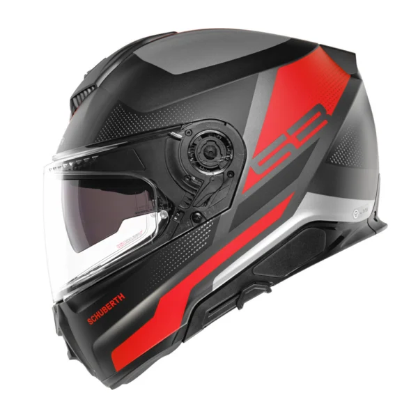 Schuberth S3 Daytona kiiver antratsiit/punane