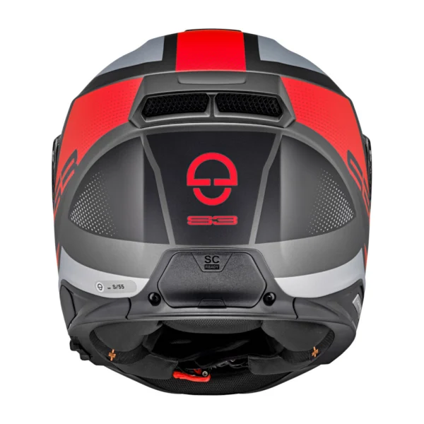 Schuberth S3 Daytona kiiver antratsiit/punane