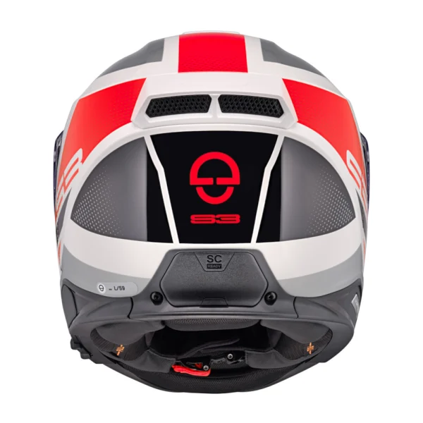 Schuberth S3 Daytona Helmet Black/Red/White