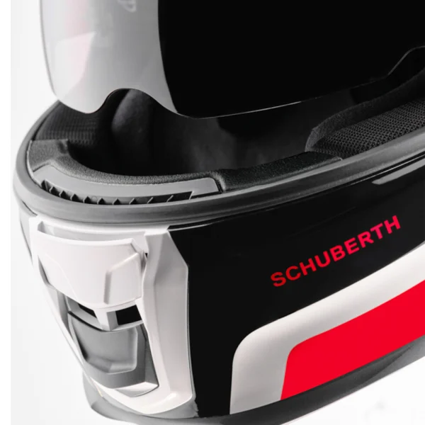 Schuberth S3 Daytona Helmet Black/Red/White