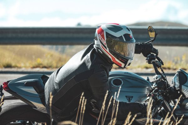 Schuberth S3 Daytona Helmet Black/Red/White