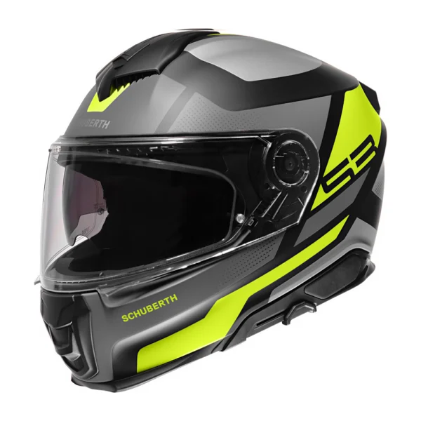 Schuberth S3 Daytona kiiver kollane/hall