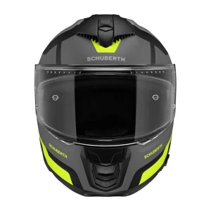 Schuberth S3 Daytona Helmet Yellow/Grey, Motoee.com