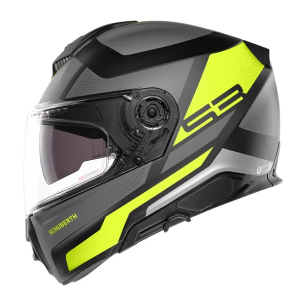 Schuberth S3 Daytona kiiver kollane/hall