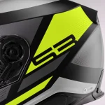 Schuberth S3 Daytona kiiver kollane/hall