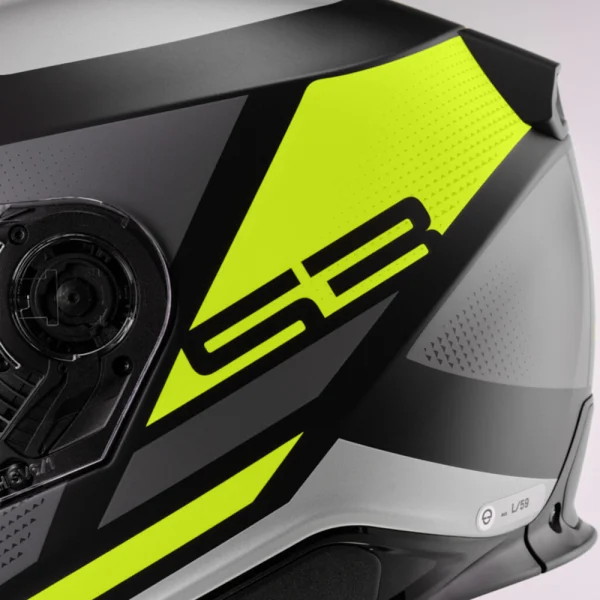 Schuberth S3 Daytona kiiver kollane/hall