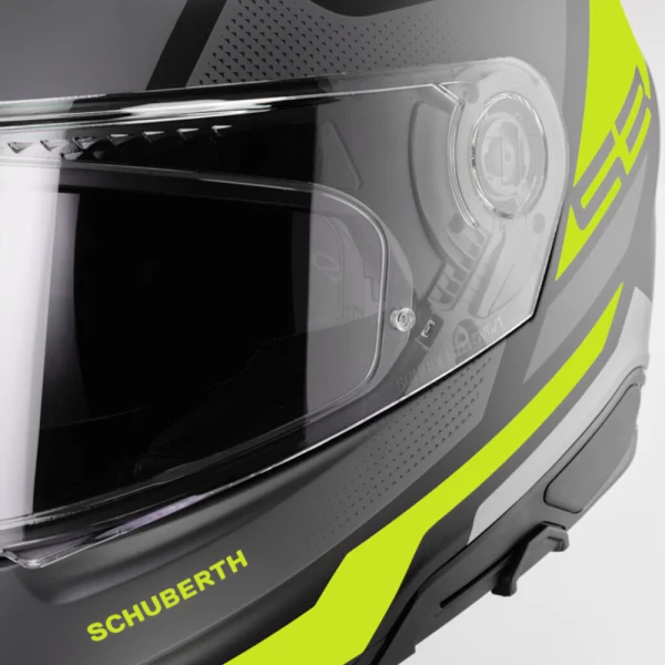 Schuberth S3 Daytona kiiver kollane/hall