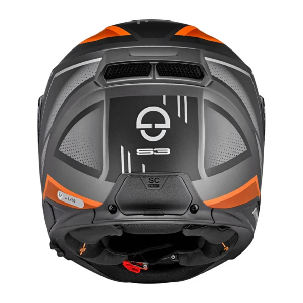 Schuberth S3 Storm Grey/Orange