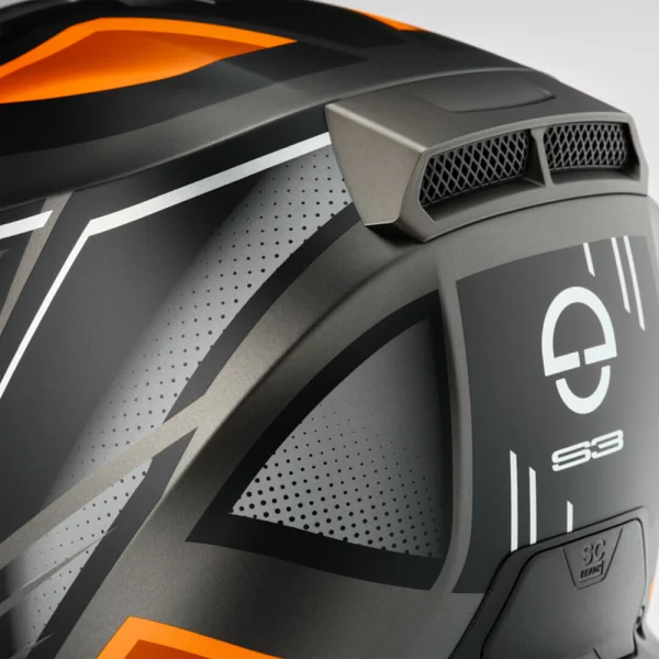 Schuberth S3 Storm Grey/Orange