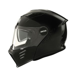 Simpson Darksome Helmet Black Metal