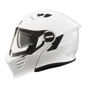 Simpson Darksome Helmet White