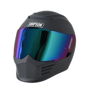 Simpson Speed Helmet Matte Black, Motoee.com