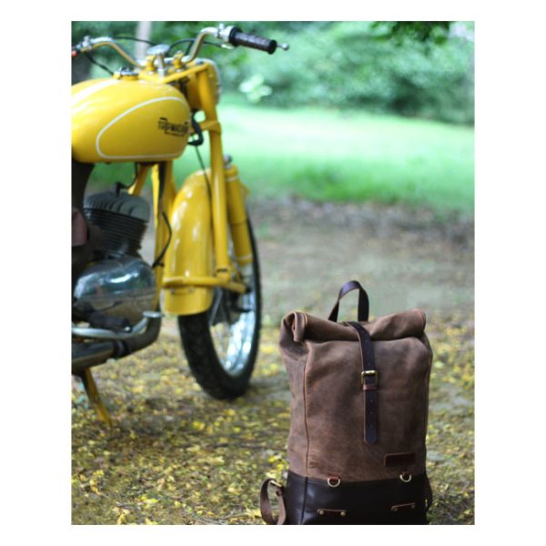 Trip Machine Backpack Panniers Tobacco