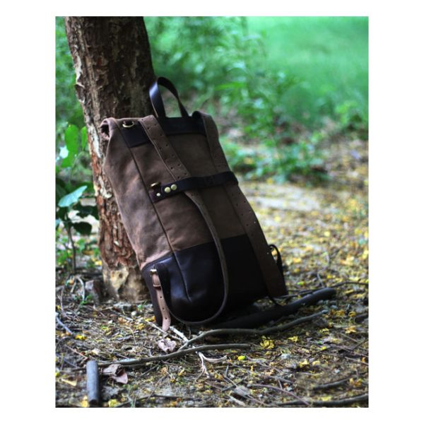 Trip Machine Backpack Panniers Tobacco