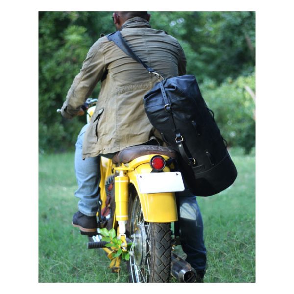 Trip Machine Military Duffel Bag Black