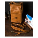 Trip Machine Mini Pannier Vintage Tan