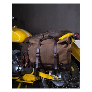 Trip Machine Outlaw Saddlebag Tobacco, Motoee.com