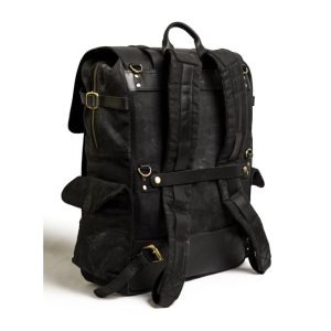 Trip Machine Rambler Backpack Black, Motoee.com