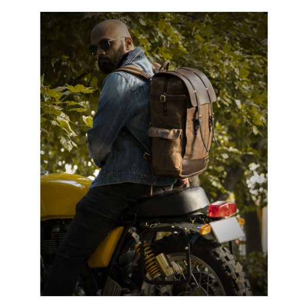 Trip Machine Rambler Backpack Tobacco Brown