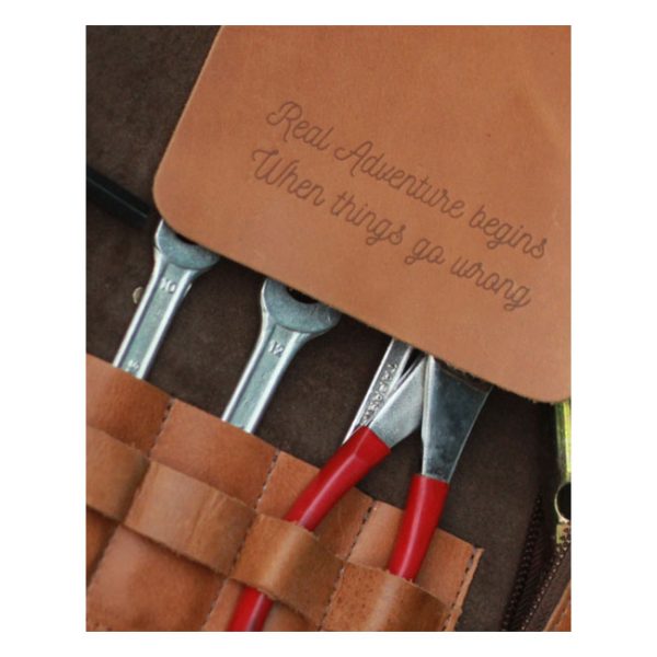 Trip Machine Tool Roll Tobacco/Black