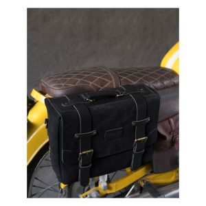 Trip Machine Warrior Saddlebag Black, Motoee.com