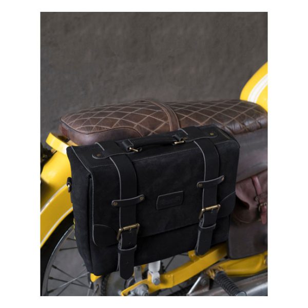 Trip Machine Warrior Saddlebag Black