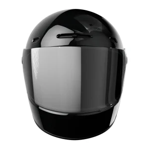 John Doe JD/One Glossy Black Helmet, Motoee.com