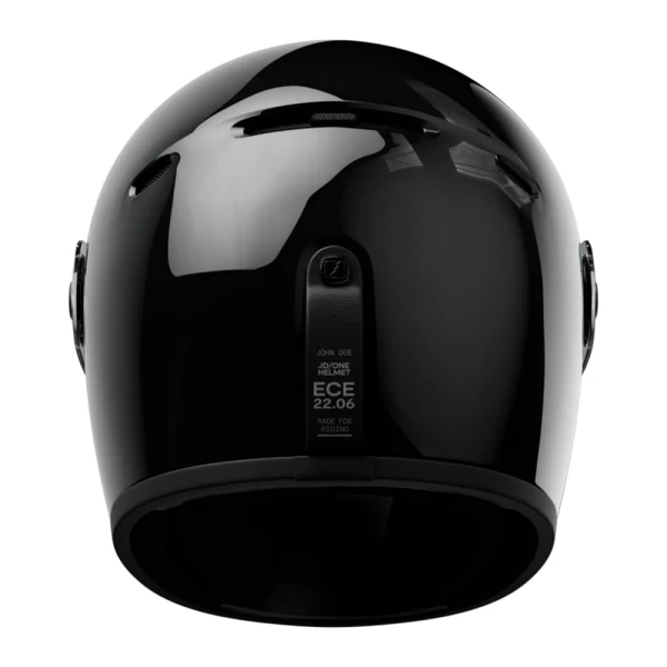 John Doe JD/One Glossy Black Helmet