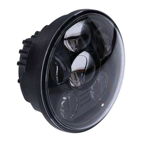 MCS Bright 5-3/4" LED Esituli Must