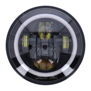 MCS Bright 7" LED Headlamp Black