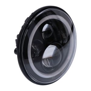 MCS Bright 7" LED Headlamp Black, Motoee.com