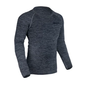 Oxford Advanced Base Layer MS Top Charcoal Marl