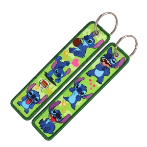 Stitch Cartoon Key Tag