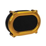 Arlen Ness Stage 2 Oval Upgrade Air Cleaner Kit Gold