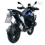 Atlas Frameless Aluminium Panniers (47L+47L) + Attachment System Silver BMW R1300GS