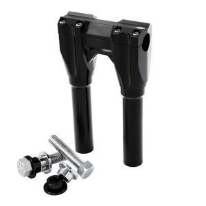 Kraus Straight Risers 25mm Clamp 200mm Rise Black 84-23 H-D