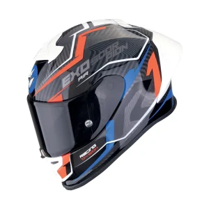 Scorpion EXO-R1 Evo Air II Coup Helmet Black/Red/Blue