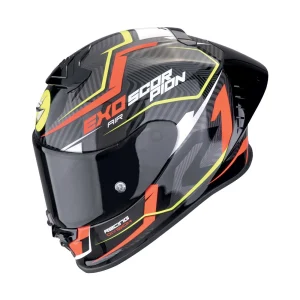 Scorpion EXO-R1 Evo Air II Coup Helmet Black/Red/Yellow