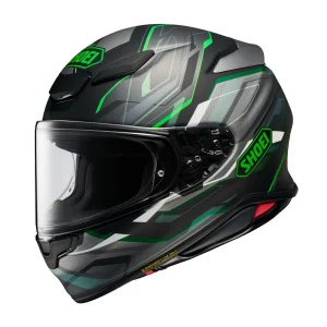 Shoei NXR 2 Capriccio Helmet Black/Green