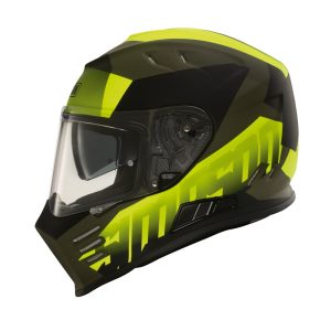 Simpson Venom Army Helmet Black/Yellow