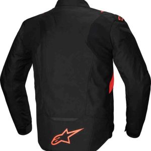 Alpinestars T-Jaws V4 Waterproof Textile Jacket Black/Red, Motoee.com